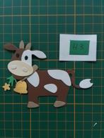 H3 Stansjes bruine koe, Ophalen of Verzenden, Nieuw, Overige thema's, Overige typen