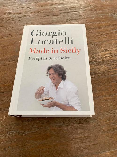 Kookboek Made in Sicily van Georgio Locatelli, Boeken, Kookboeken, Zo goed als nieuw, Ophalen of Verzenden