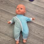 Leuke Babypop met Blauwe Outfit, Ophalen of Verzenden, Gebruikt, Babypop
