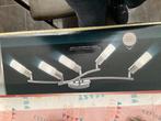 Livarnolux led plafondlamp met 5 energie zuinige lampen, Ophalen of Verzenden, Gebruikt, Metaal