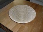TE KOOP MOOIE  LEKTUUR MAND, Huis en Inrichting, Woonaccessoires | Schalen en Manden, Ophalen, Zo goed als nieuw, Rond, Riet
