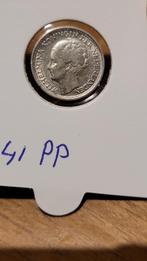 10 cent 1941PP, Postzegels en Munten, Munten | Nederland, Zilver, Ophalen of Verzenden, 10 cent, Koningin Wilhelmina