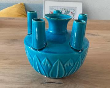 Vaas tulpenvaas &Klevering turquiose beschikbaar voor biedingen
