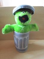 Sesamstraat Oscar pluche 35cm in vuilnisbak Igel 1997, Kinderen en Baby's, Ophalen of Verzenden, Zo goed als nieuw, Overige typen