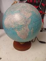 Scan globe wereld bol uit Denemarken / schemerlamp, Huis en Inrichting, Woonaccessoires | Wereldbollen, Ophalen of Verzenden, Zo goed als nieuw
