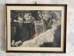 Oude   Prent   Jan   Toorop     .   1886, Antiek en Kunst, Ophalen of Verzenden