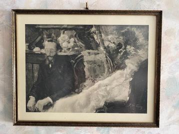 Oude   Prent   Jan   Toorop     .   1886 beschikbaar voor biedingen