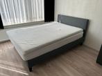 IKEA SÄBÖVIK met ÅKREHAMN matras en TUSSÖY topper, Huis en Inrichting, Slaapkamer | Boxsprings, Ophalen, Tweepersoons, 140 cm
