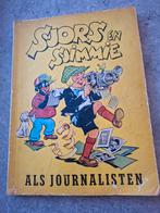 Sjors en Sjimmie als Journalisten - Vintage Stripboek, Ophalen of Verzenden, Gelezen, N.V. Drukkerij de Spaarnestad, Sprookjes