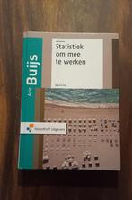 statistiek om mee te werken en uitwerkingen, Ophalen of Verzenden, Beta, Zo goed als nieuw, HBO