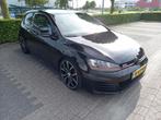 Volkswagen Golf 2.0 TSI 162KW 3D 2014 Zwart, Auto's, Voorwielaandrijving, 65 €/maand, Stof, Euro 6