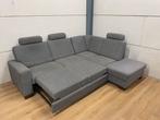 Mooie luxe grijze hoekbank (slaapbank opbergvak) - GEREINIGD, Huis en Inrichting, Ophalen, 250 tot 300 cm, Luxe, Hoekbank