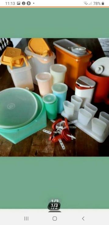 Tupperware veel delen beschikbaar voor biedingen