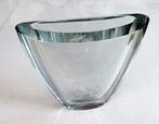 Strombergshyttan Swedish ArtGlass geëtste vaasje gesigneerd., Antiek en Kunst, Antiek | Glas en Kristal, Ophalen of Verzenden