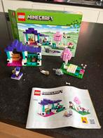 Lego Minecraft 21253 - De Kersentuin, Kinderen en Baby's, Speelgoed | Duplo en Lego, Ophalen of Verzenden, Gebruikt, Complete set