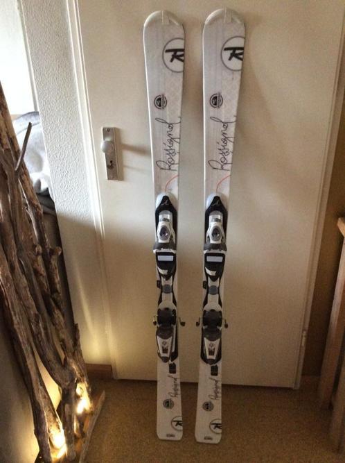 Rossignol dames ski 1.64 cm geslepen en gewaxt., Sport en Fitness, Skiën en Langlaufen, Gebruikt, Ski's, Skiën, Rossignol, Carve
