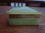 Vintage albasten doos., Antiek en Kunst, Ophalen of Verzenden