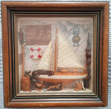 Zeldzame Maritieme Kijkdoos - Diorama beschikbaar voor biedingen