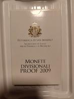 San Marino Jaarset 2009 Proof 1ct t/m 2 euro, Ophalen of Verzenden, San Marino, Overige waardes, Setje