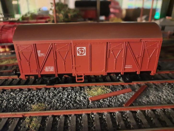 [ W2102 ] Marklin H0 - 4408 ( SJ ), Hobby en Vrije tijd, Modeltreinen | H0, Zo goed als nieuw, Wagon, Wisselstroom, Märklin, Ophalen of Verzenden
