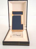 Dupont Aansteker L2 Cinese Lak Kleur BLAUW Met PING Geluid., Verzamelen, Rookartikelen, Aanstekers en Luciferdoosjes, Ophalen of Verzenden