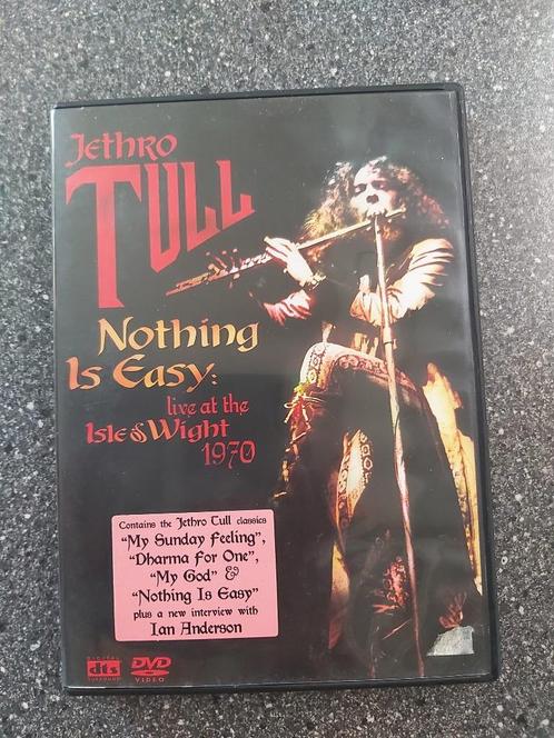 DVD JETHRO TULL- NOTHING IS EASY: LIVE AT THE ISLE OF WIGHT, Cd's en Dvd's, Dvd's | Muziek en Concerten, Ophalen of Verzenden