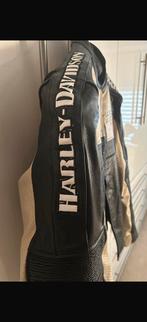 Supermooie Harley Davidson jas, geventileerd xl zwart/creme, Heren, Jas | leer, Harley Davidson. Origineel., Ophalen of Verzenden
