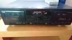 JVC TD-W708 dubbel cassette deck weinig gebruikt 80 euro, Auto-reverse, Dubbel, JVC, Ophalen