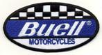 Buell Motorcycles strijk patch embleem logo - 107 x 56 mm, Nieuw