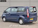 Ford Transit Custom 130PK Personenvervoer incl. BPM/ex. BTW, Lederen bekleding, Stof, Euro 6, Blauw