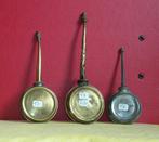 3 X PLAT OLIESPUITJE ALLE MET DOPJE, Ophalen of Verzenden