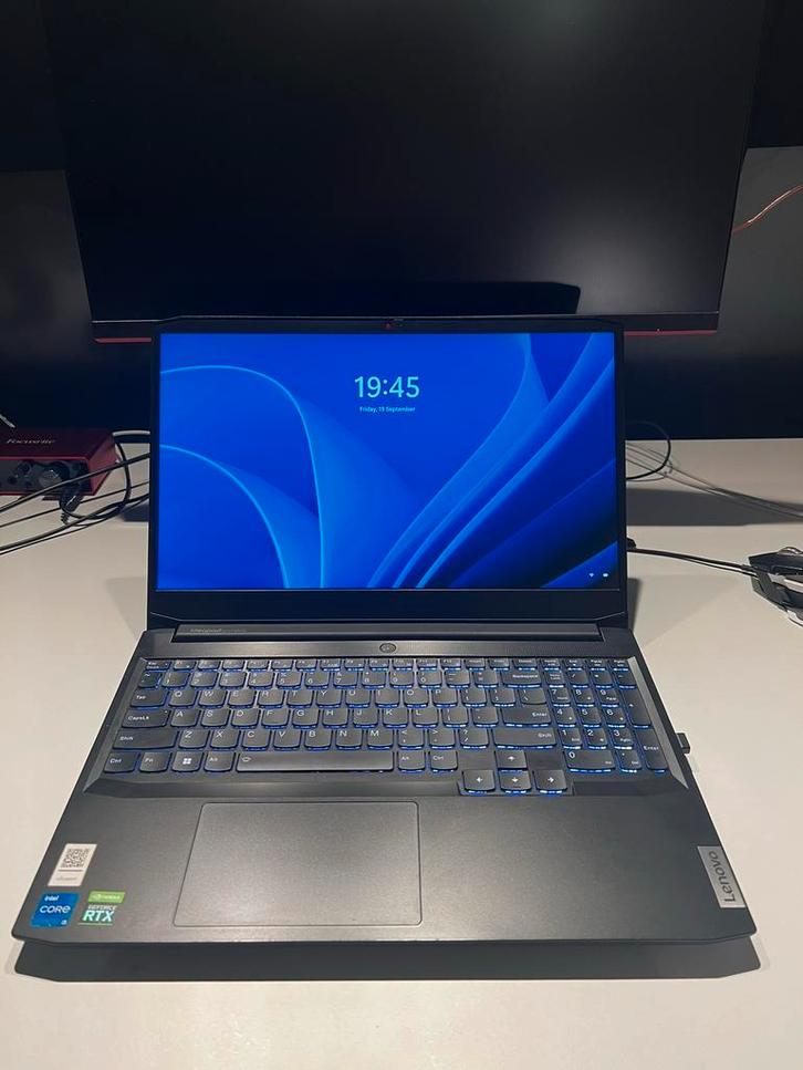 Lenovo IdeapadGaming 3 Rtx 3050 Inteli5 120hz, Computers en Software, Windows Laptops, Zo goed als nieuw, 15 inch, SSD, 4 Ghz of meer