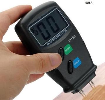 Digitale Vochtmeter Voor Hout / Haardhout - 4 Pins Houtvocht beschikbaar voor biedingen