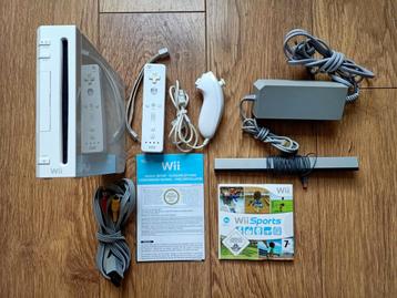 Leuke 100% goede Nintendo Wii set met Wii Sports  beschikbaar voor biedingen