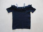 zeer mooie donkerblauwe shirt/top, Kinderen en Baby's, Kinderkleding | Maat 158, Meisje, Ophalen of Verzenden, Zo goed als nieuw