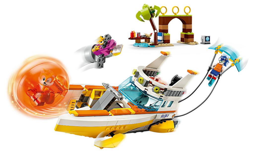 LEGO 76997 Sonic Tail' avondturenBoot 393 delig, Kinderen en Baby's, Speelgoed | Duplo en Lego, Ophalen of Verzenden, Nieuw, Complete set