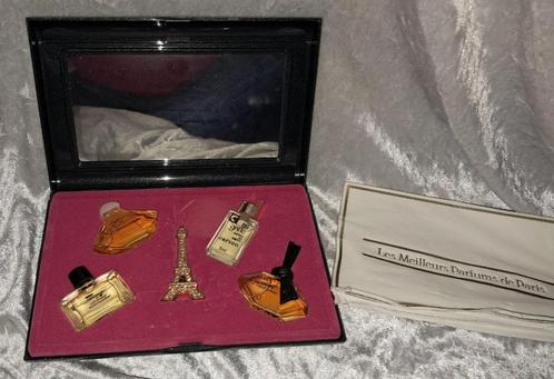Luxe parfum miniaturen set voor dames set 2, Verzamelen, Parfumverzamelingen, Zo goed als nieuw, Miniatuur, Gevuld, Ophalen of Verzenden