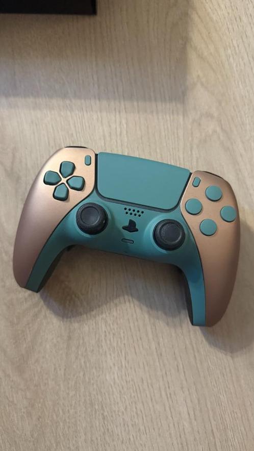 Custom AimControllers PS5 Controller., Spelcomputers en Games, Spelcomputers | Sony PlayStation Consoles | Accessoires, Zo goed als nieuw