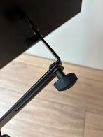 Muziekstandaard met microfoonstandaard klem - Zo goed als ni, Ophalen, Zo goed als nieuw, Muziekstandaard, Keyboard of Synthesizer