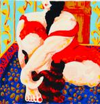 Franse Paris barok stijl Zeefdrukken Zeefdruk 3 stuks, Ophalen