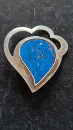 Zilveren hanger met lapis lazuli, Ophalen of Verzenden, Nieuw, Blauw, Zilver