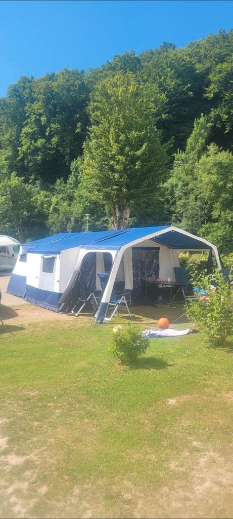 Jamet louisiana 2014 met imperiaal en dakkoffer., Caravans en Kamperen, Vouwwagens, Ophalen