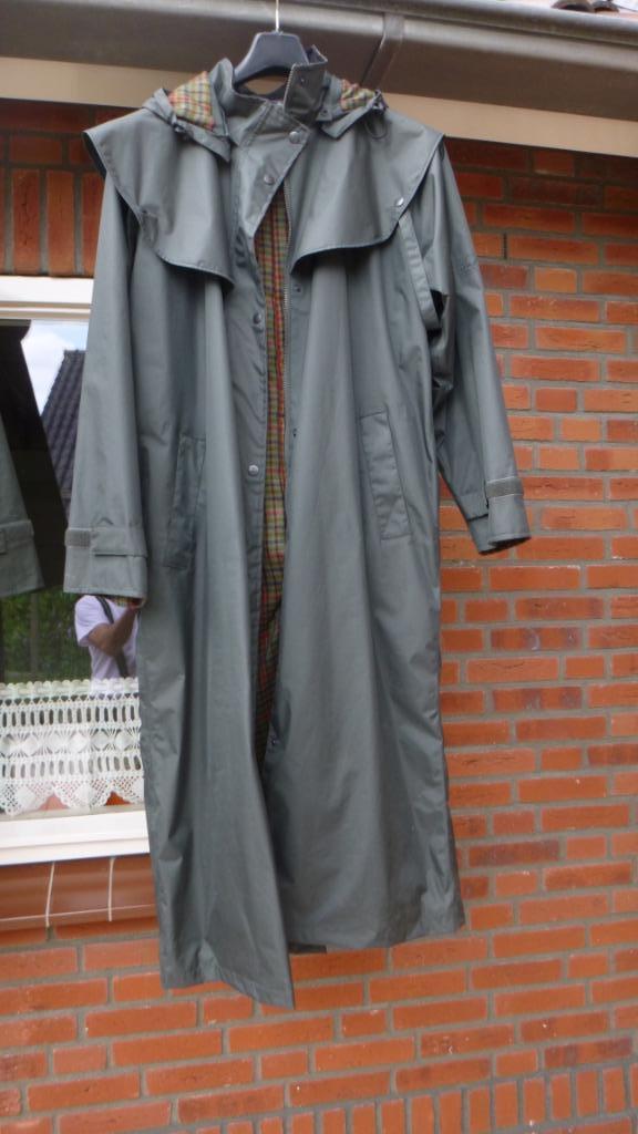 JACK MURPHY REGENJAS, lang en gevoerd, Kleding | Dames, Jassen | Zomer, Zo goed als nieuw, Maat 42/44 (L), Ophalen