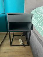 IKEA Nachtkastje Zwart 2 stuks, Huis en Inrichting, Slaapkamer | Nachtkastjes, Ophalen, Minder dan 45 cm, Metaal of Aluminium