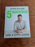 Jamie Oliver 5 ingrediënten kookboek, Boeken, Hoofdgerechten, Gezond koken, Nieuw, Ophalen of Verzenden