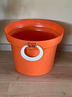 Vintage oranje wasemmer Sunlight (220622), Antiek en Kunst, Ophalen of Verzenden