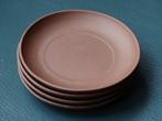 Vier Chinese Yixing schoteltjes, gemerkt, 9 cm, gaaf, China, Antiek en Kunst, Verzenden