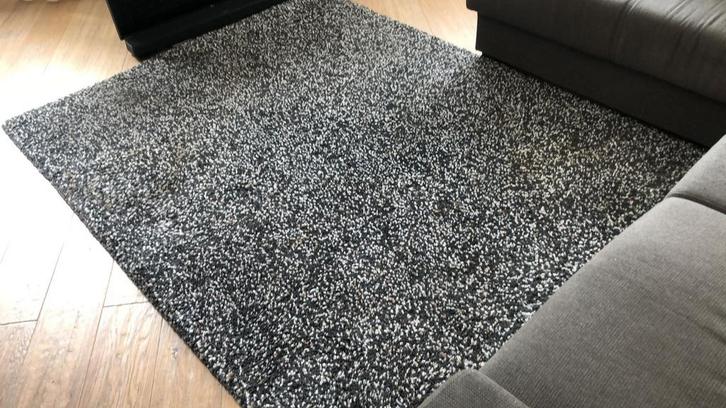 IKEA Vindum - Hoogpolig gemêleerde vloerkleed 170x230 cm, Huis en Inrichting, Stoffering | Tapijten en Kleden, Zo goed als nieuw