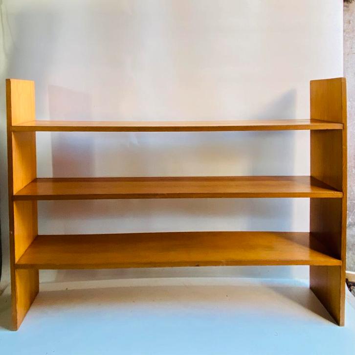 Pine boekenkast , Scandinavisch design , jaren 70, Huis en Inrichting, Kasten | Boekenkasten, Gebruikt, 100 tot 150 cm, 100 tot 150 cm