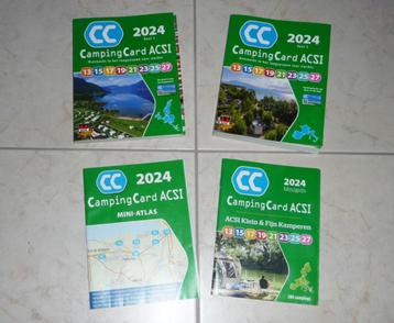 ACSI Camping gidsen 2024 deel 1 & 2 beschikbaar voor biedingen